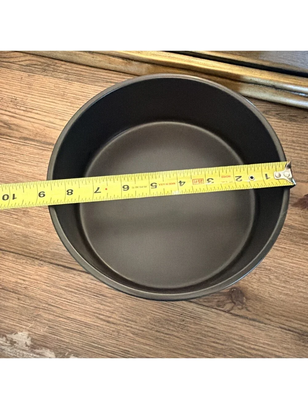 Pottery Barn Mason Pet Dog Bowl Charcoal Blue Stoneware Large 9